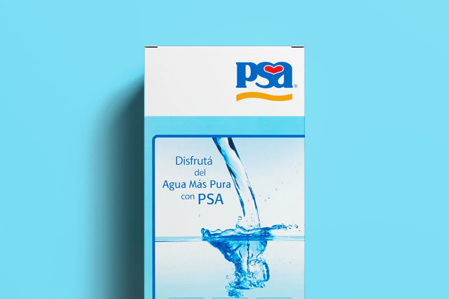 Packaging en cartón microcorrugado, impreso en offset color