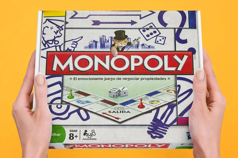 Packaging para juego de mesa en cartón microcorrugado