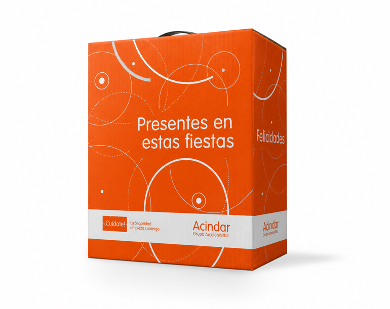 Cajas navideñas personalizadas